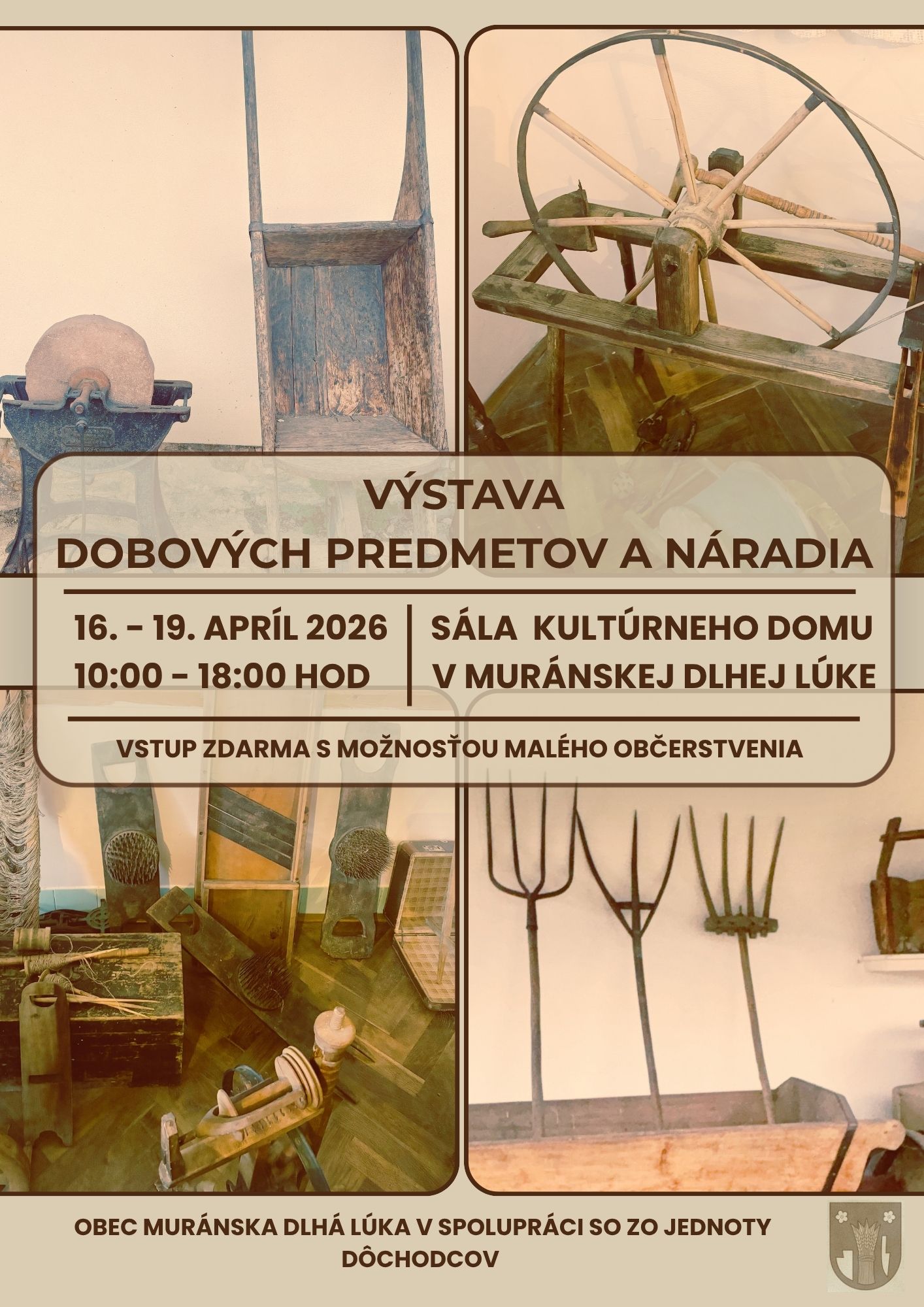 Výstava dobových predmetov